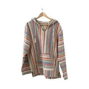Striped Multicolor Baja Hoodie
